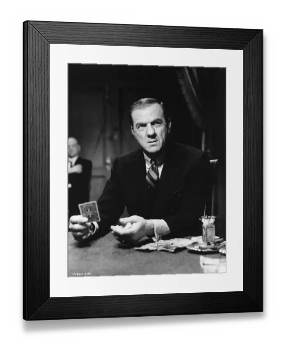 Framed Print : Karl Malden Portrait session Framed Print : Karl Malden Portrait session