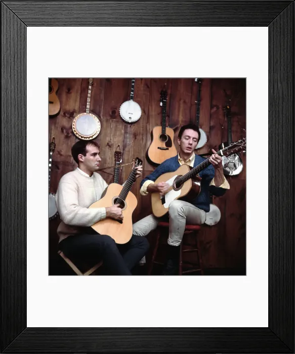 Framed Print : Fred Neil And Vince Martin