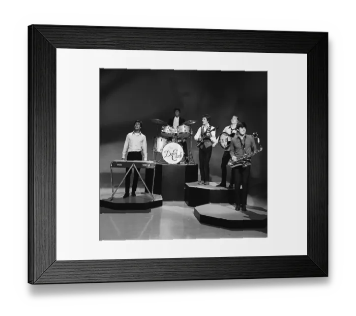 Framed Print : The Dave Clark Five Framed Print : The Dave Clark Five