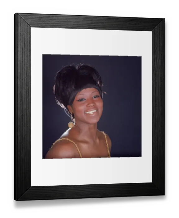 Framed Print : R and B vocalist and pianist Jeanette Baby Washington Framed Print : R and B vocalist and pianist Jeanette Baby Washington