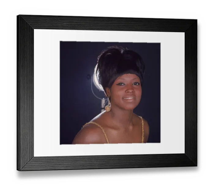 Framed Print : R and B vocalist and pianist Jeanette Baby Washington Framed Print : R and B vocalist and pianist Jeanette Baby Washington