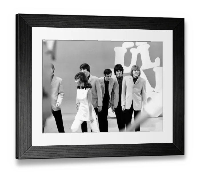 Framed Print : The Yardbirds On Hullaballoo Framed Print : The Yardbirds On Hullaballoo