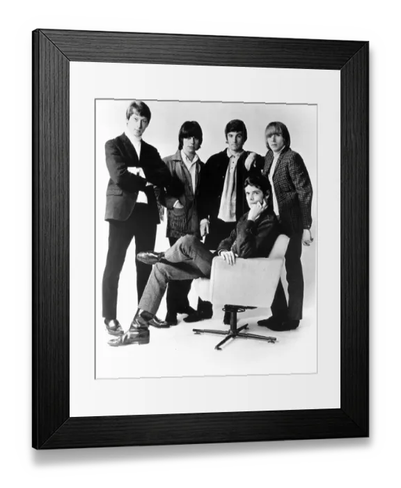 Framed Print : The Yardbirds With Beck Framed Print : The Yardbirds With Beck