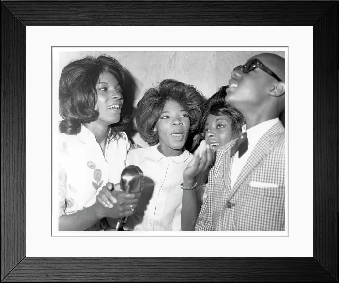 Framed Print : Stevie Wonder And Martha And The Vandellas Framed Print : Stevie Wonder And Martha And The Vandellas