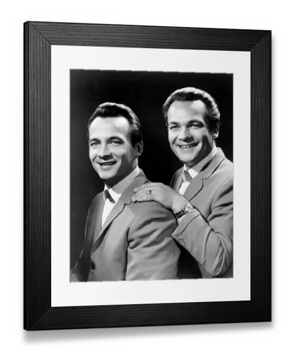 Framed Print : The Wilburn Brothers