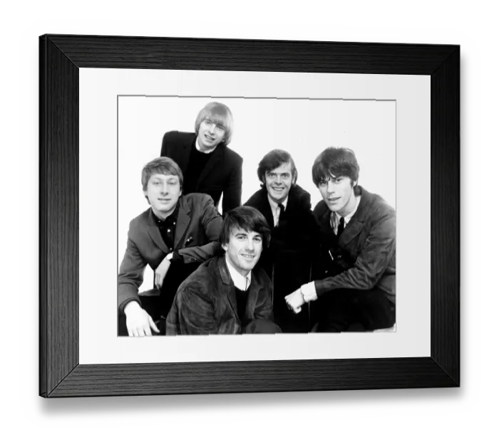 Framed Print : The Yardbirds With Jeff Beck