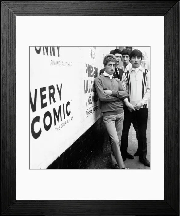 Framed Print : The Who Portrait Framed Print : The Who Portrait