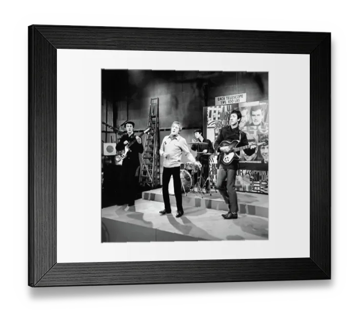 Framed Print : The Who On TV Framed Print : The Who On TV