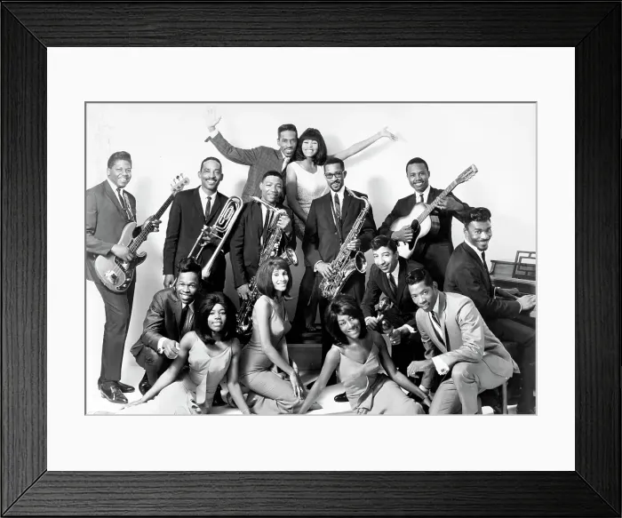 Framed Print : Ike & Tina Turner Revue Portrait Framed Print : Ike & Tina Turner Revue Portrait