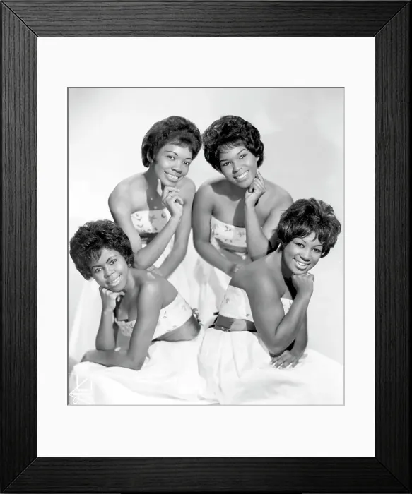 Framed Print : The Shirelles Framed Print : The Shirelles