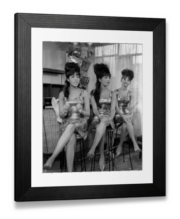 Framed Print : Ronettes Portrait Framed Print : Ronettes Portrait