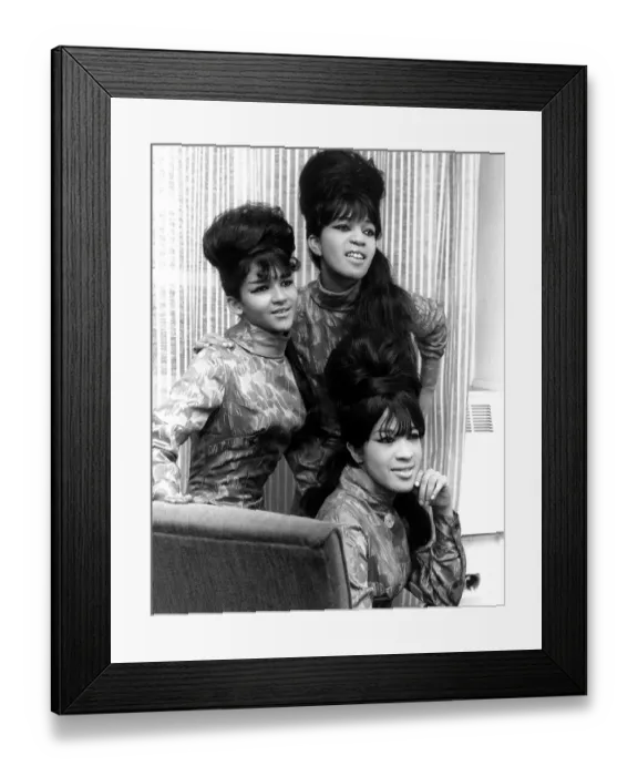 Framed Print : Ronettes Portrait Framed Print : Ronettes Portrait