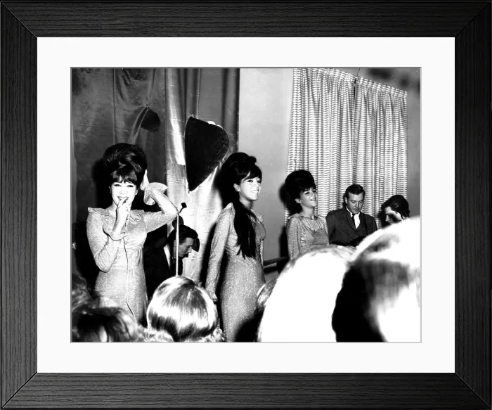Framed Print : Ronettes Performing Framed Print : Ronettes Performing
