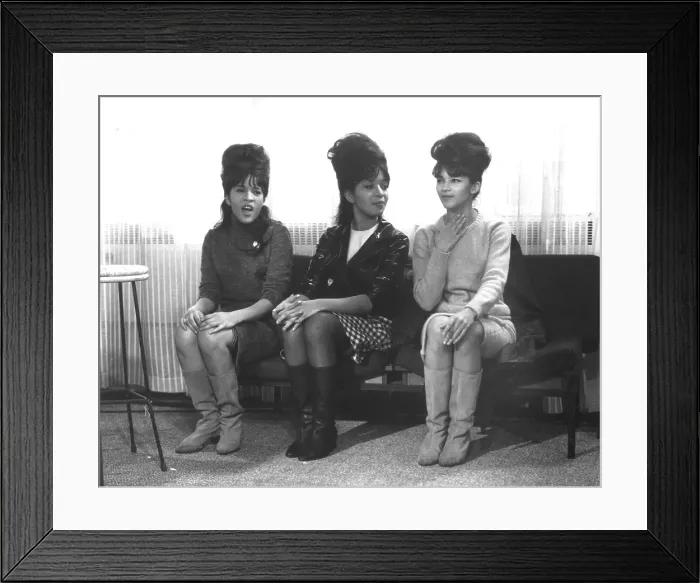Framed Print : Ronettes Portrait Framed Print : Ronettes Portrait