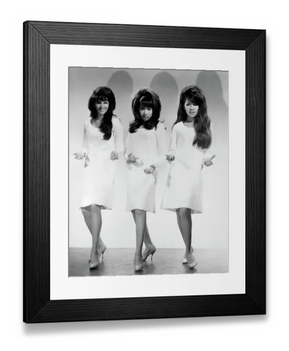 Framed Print : Ronettes Portrait Framed Print : Ronettes Portrait