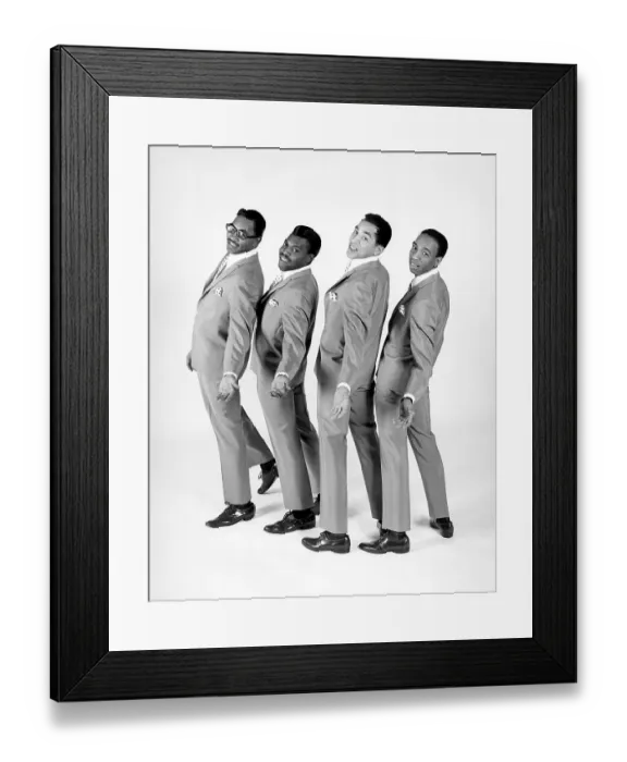 Framed Print : Smokey Robinson & The Miracles Portrait Framed Print : Smokey Robinson & The Miracles Portrait