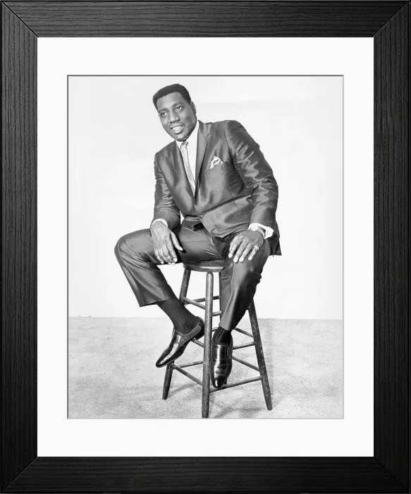 Framed Print : Otis Redding Portrait