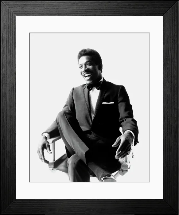 Framed Print : Wilson Pickett Portrait Framed Print : Wilson Pickett Portrait