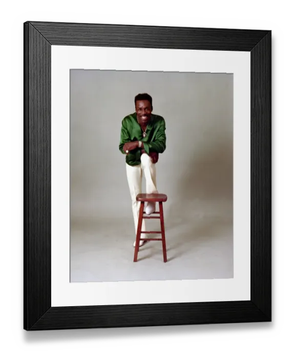 Framed Print : Wilson Pickett Portrait Framed Print : Wilson Pickett Portrait