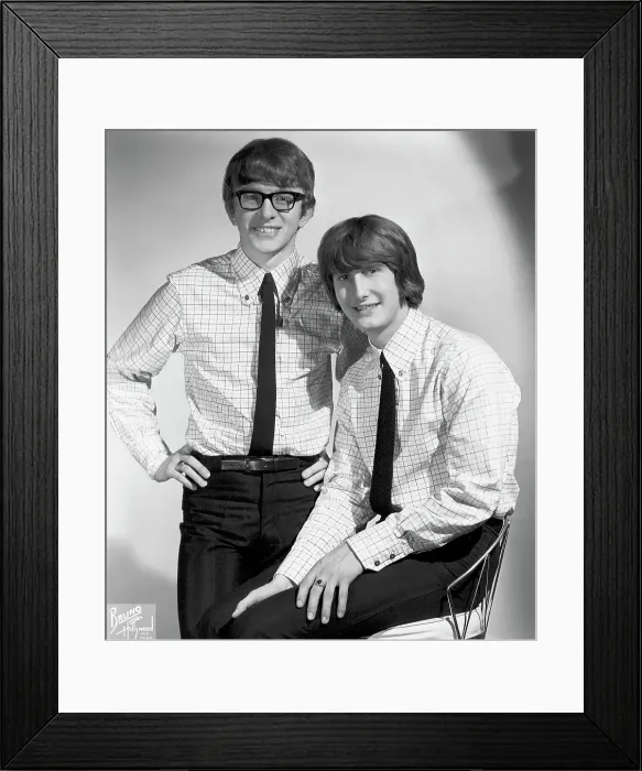 Framed Print : Peter & Gordon Portrait
