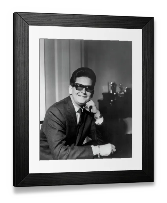 Framed Print : Roy Orbison Portrait Framed Print : Roy Orbison Portrait