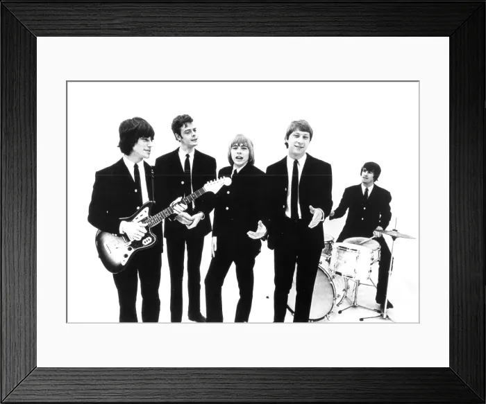 Framed Print : The Yardbirds with Jeff Beck Framed Print : The Yardbirds with Jeff Beck
