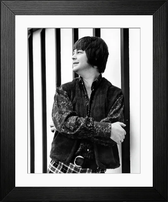 Framed Print : Brian Wilson Portrait