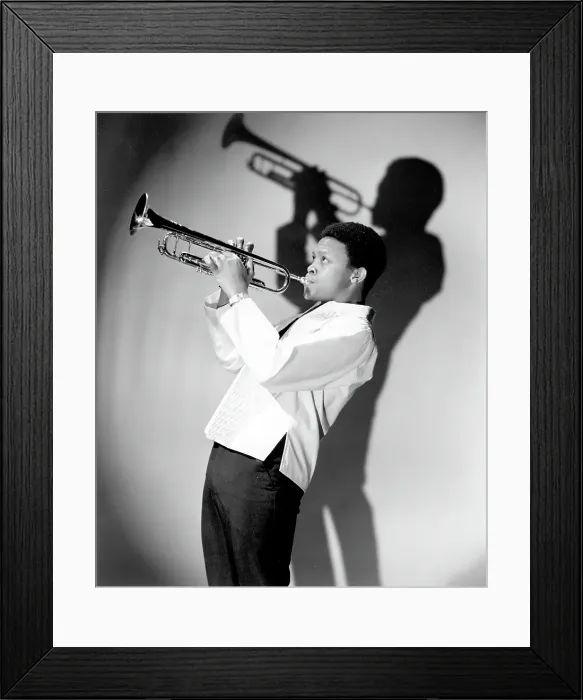 Framed Print : Hugh Masekela Portrait In NY Framed Print : Hugh Masekela Portrait In NY