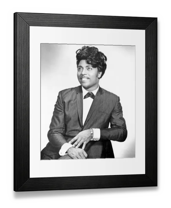 Framed Print : Little Richard Portrait Framed Print : Little Richard Portrait