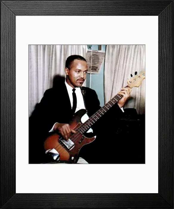 Framed Print : James Jamerson Framed Print : James Jamerson