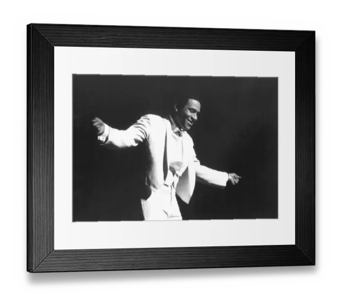 Framed Print : Soul Singer Performing In Detroit Framed Print : Soul Singer Performing In Detroit