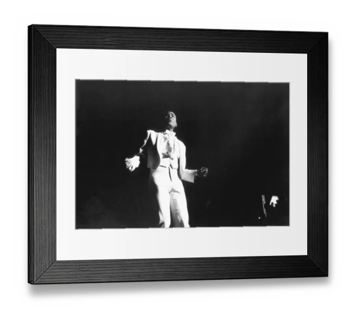 Framed Print : Soul Singer Performing In Detroit Framed Print : Soul Singer Performing In Detroit