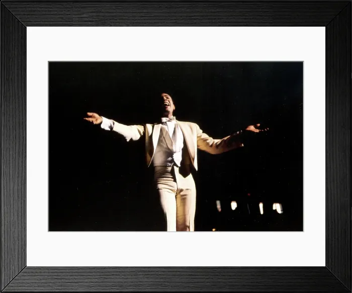 Framed Print : Soul Singer Performing In Detroit Framed Print : Soul Singer Performing In Detroit