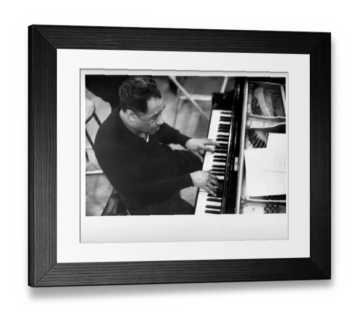 Framed Print : Duke Ellington At The Piano Framed Print : Duke Ellington At The Piano
