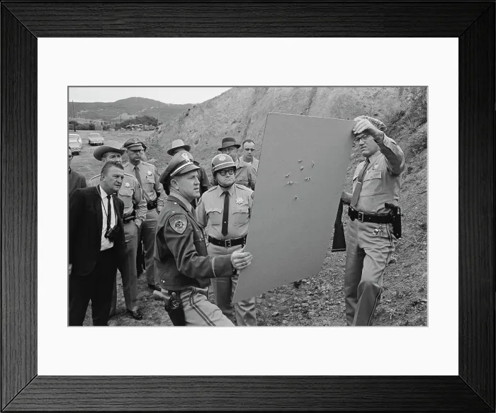 Framed Print : CHP Target Practice Framed Print : CHP Target Practice