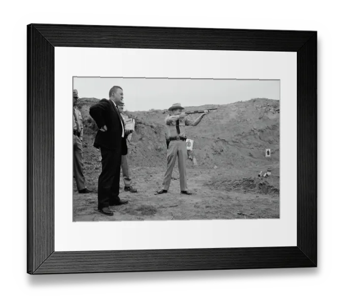 Framed Print : CHP Target Practice Framed Print : CHP Target Practice