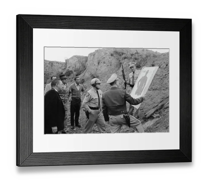 Framed Print : CHP Target Practice Framed Print : CHP Target Practice