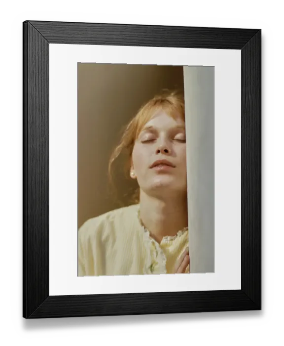 Framed Print : Mia Farrow, American Actress Framed Print : Mia Farrow, American Actress