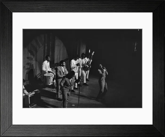 Framed Print : The Coasters Play The Apollo Framed Print : The Coasters Play The Apollo