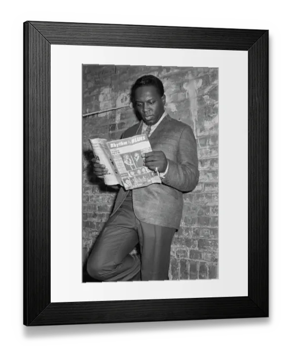Framed Print : King Curtis, American Saxophonist Framed Print : King Curtis, American Saxophonist