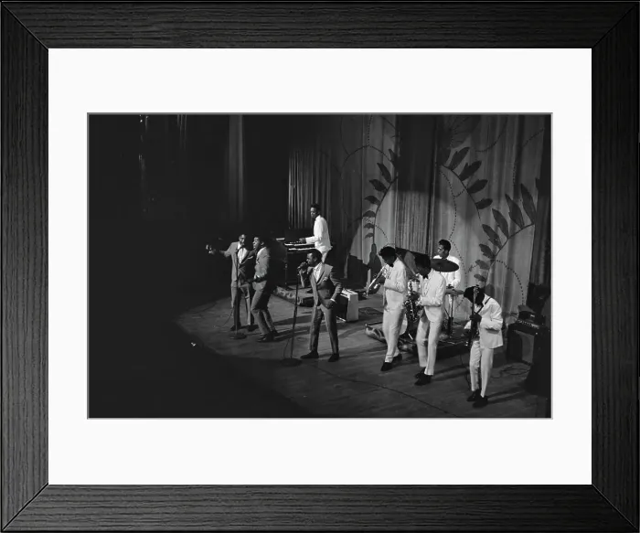Framed Print : The Coasters Play The Apollo Framed Print : The Coasters Play The Apollo