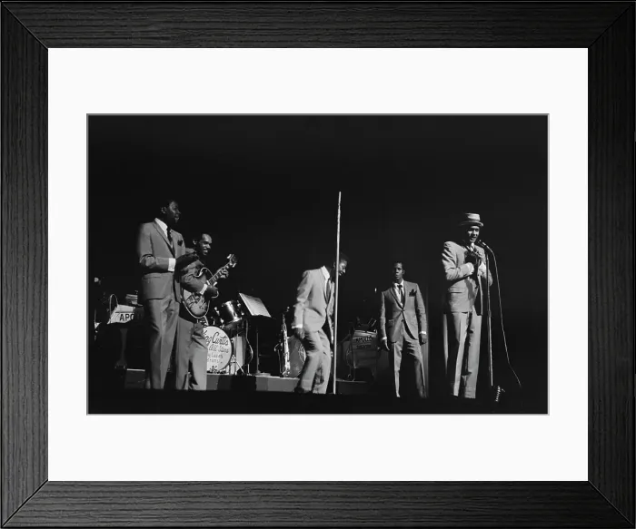 Framed Print : The Coasters Play The Apollo Framed Print : The Coasters Play The Apollo