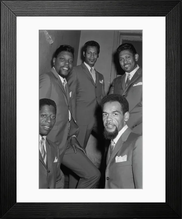 Framed Print : The Coasters Play The Apollo Framed Print : The Coasters Play The Apollo