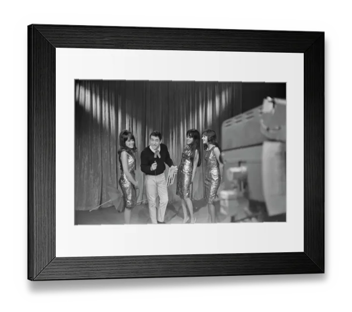 Framed Print : Soupy And The Ronettes Framed Print : Soupy And The Ronettes