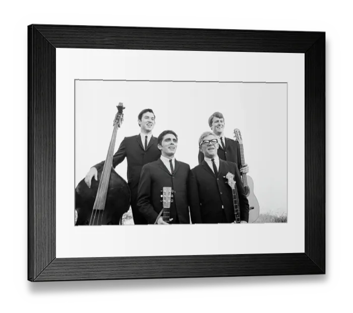 Framed Print : Modern Folk Quartet Framed Print : Modern Folk Quartet