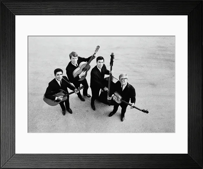 Framed Print : Modern Folk Quartet Framed Print : Modern Folk Quartet
