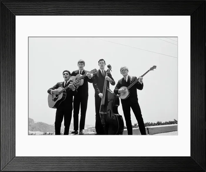 Framed Print : Modern Folk Quartet Framed Print : Modern Folk Quartet