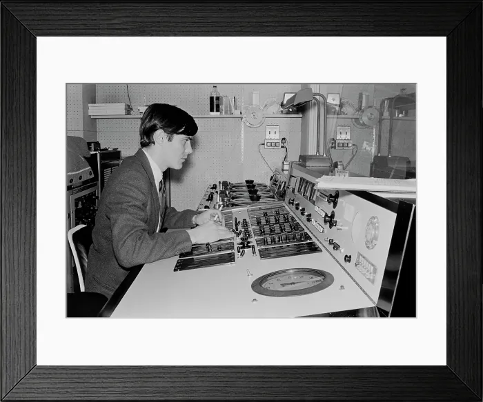 Framed Print : Mixing Desk Framed Print : Mixing Desk