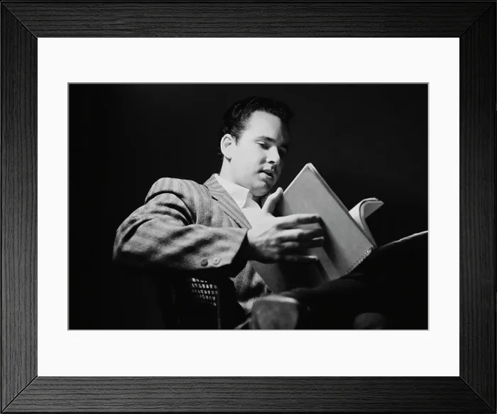 Framed Print : Reading The Music Framed Print : Reading The Music