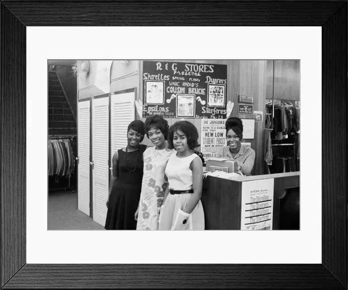 Framed Print : The Shirelles Framed Print : The Shirelles